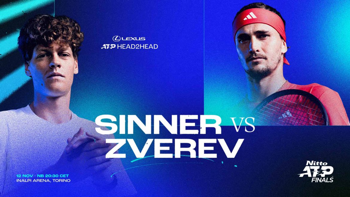 Jannik Sinner trifft bei den ATP-Finals in Turin auf Alexander Zverev. So sehen Sie das Match heute Abend live im TV und Streaming.