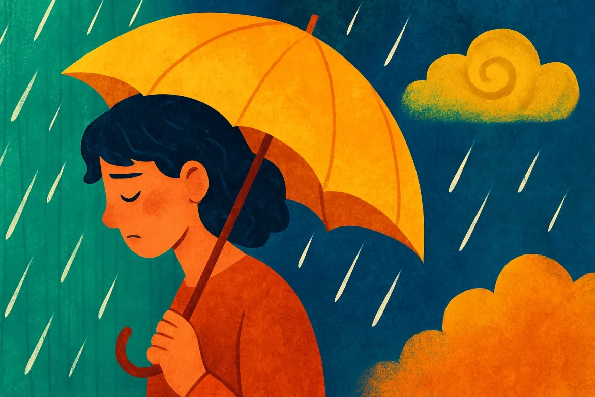 Träume vom Regen: Symbolik von Reinigung, Traurigkeit und neuen Chancen verstehen. Tipps zur Traumdeutung und Selbstreflexion im Alltag.