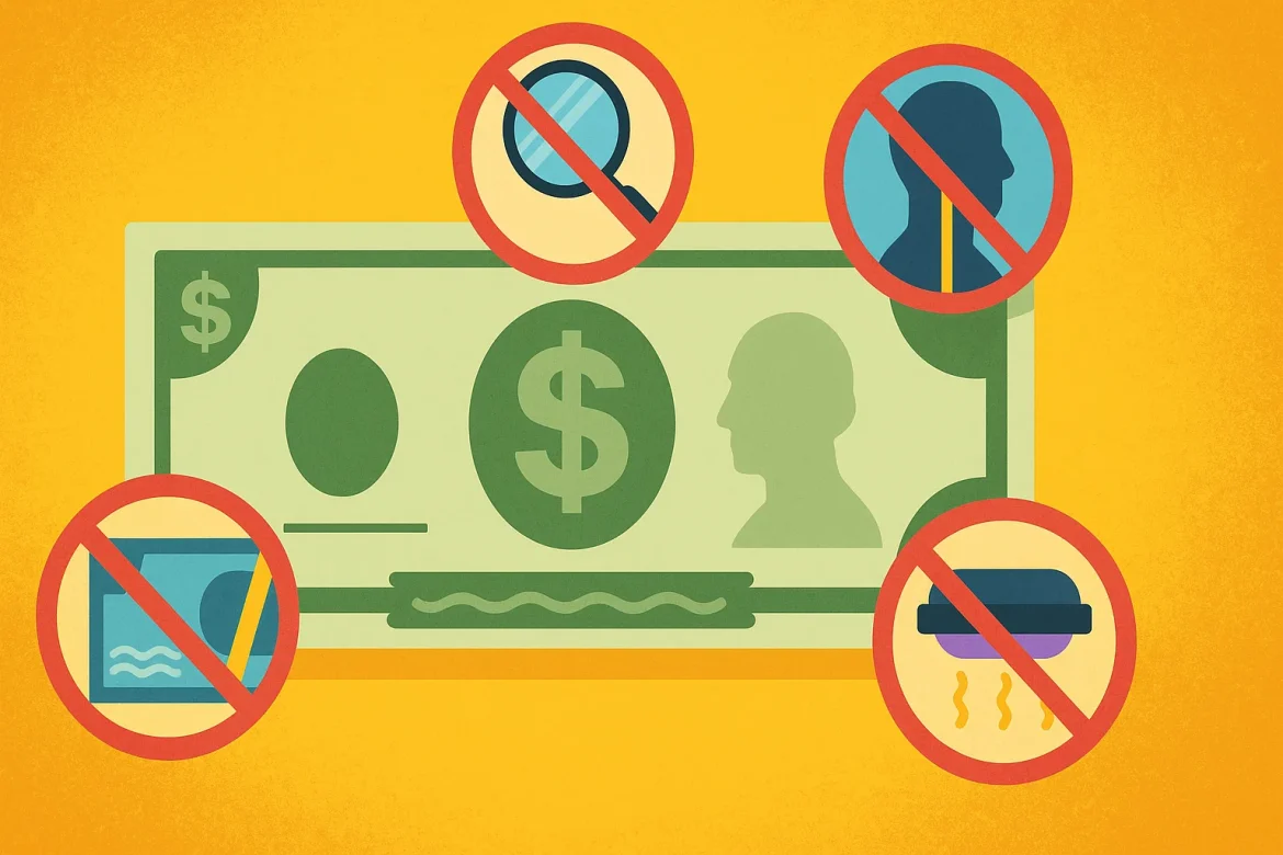 Falsche Euro-Banknoten erkennen: Welche Scheine (20er, 50er) am häufigsten gefälscht werden und wie Sie Falschgeld mit der Fühlen-Sehen-Kippen-Methode prüfen.