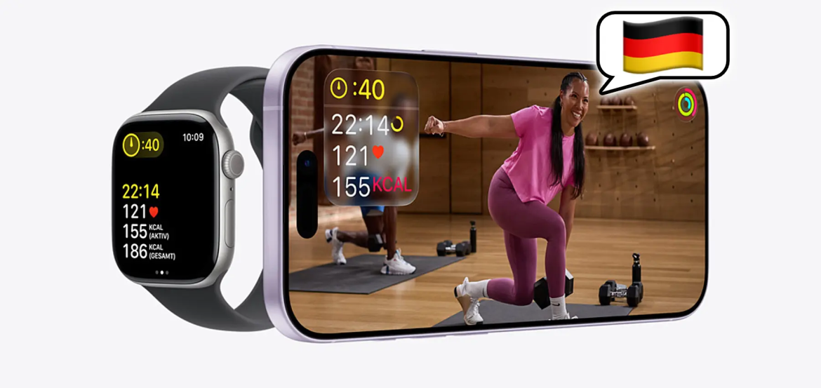 Ab 15. Dezember 2025 bietet Apple Fitness+ in Deutschland deutsche Synchronisation, K-Pop-Workouts und personalisierte Trainingspläne für alle Nutzer.