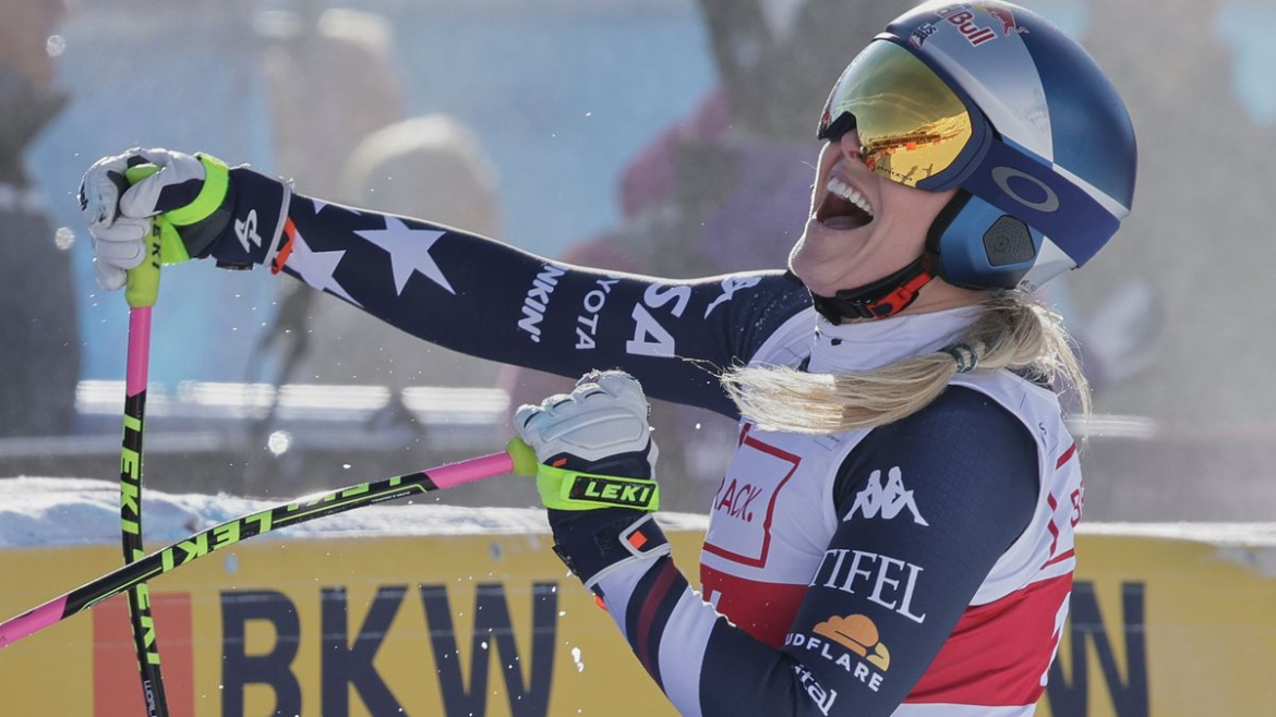 Lindsey Vonn feiert historischen Sieg in St. Moritz mit fast einer Sekunde Vorsprung auf die Konkurrenz. Aicher und Weidle-Winkelmann zeigen starke Leistungen.