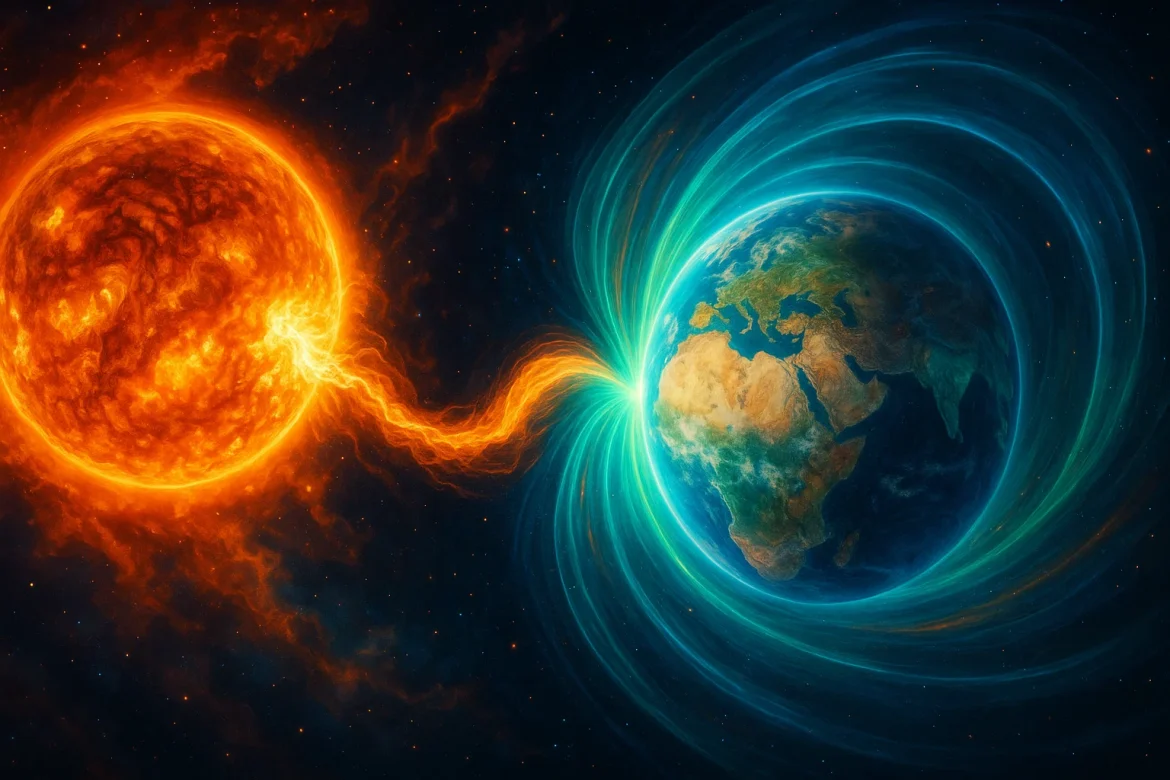 Prognose zu Magnetische Stürme am 8. Dezember 2025 in Deutschland. Erfahren Sie, wie der Magnetsturm Ihre Gesundheit beeinflusst und welche Vorsichtsmaßnahmen nötig sind.