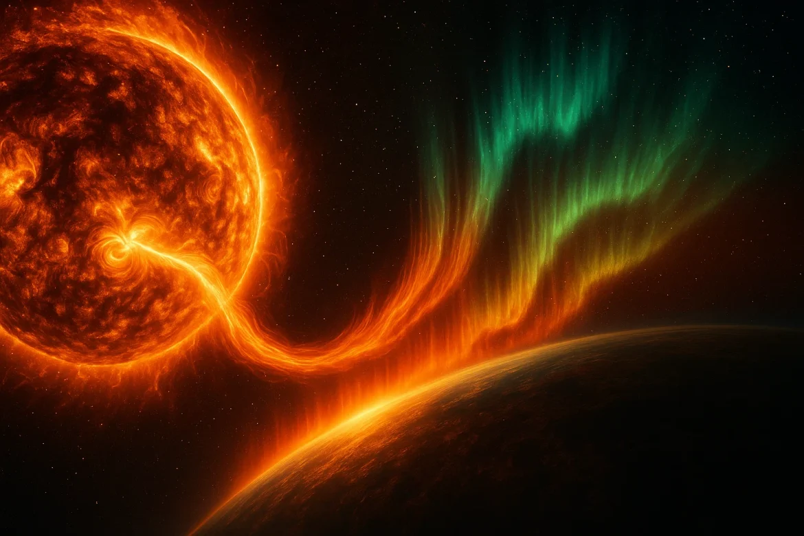 Prognose zu Magnetstürmen am 14. Dezember 2025 in Deutschland. Wie Sonnenaktivität Blutdruck, Schlaf und GPS beeinflusst. Tipps für Risikogruppen.