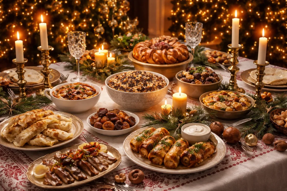 Heiligabend 2025 in Deutschland feiern: Erfahren Sie alles über Menü-Klassiker, Bräuche wie die Bescherung und Tipps für ein entspanntes Familienfest am 24. Dezember.