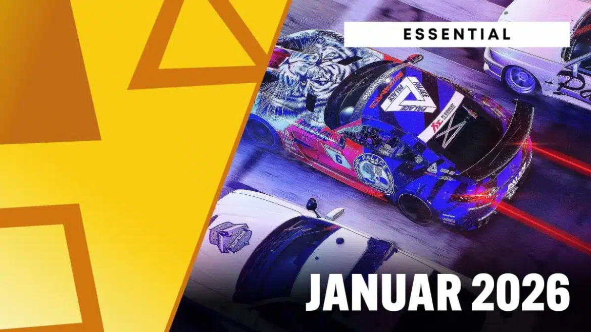 PlayStation Plus bringt im Januar 2026 neue Spiele für PS4 und PS5, darunter Need for Speed Unbound, Disney Epic Mickey: Rebrushed und Core Keeper.
