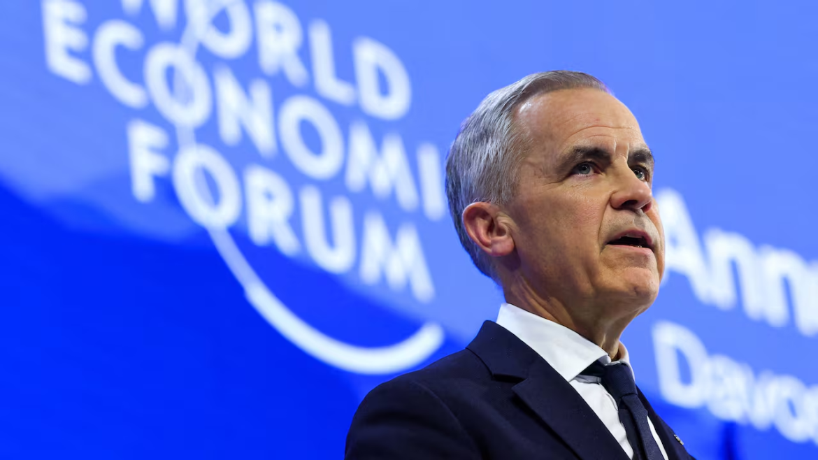 Kanadas Premier Mark Carney erklärt auf dem Weltwirtschaftsforum in Davos das Ende der alten Weltordnung und ruft mittlere Staaten zur Kooperation auf.