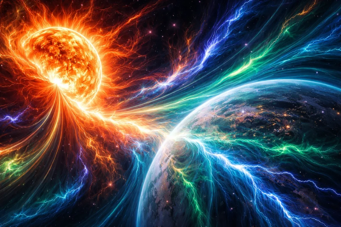 Magnetische Stürme 6. Januar 2026: Aktuelle Prognose für Deutschland. Tipps bei Kopfschmerzen und Blutdruckschwankungen. Auswirkungen auf Technik und GPS-Signale heute.