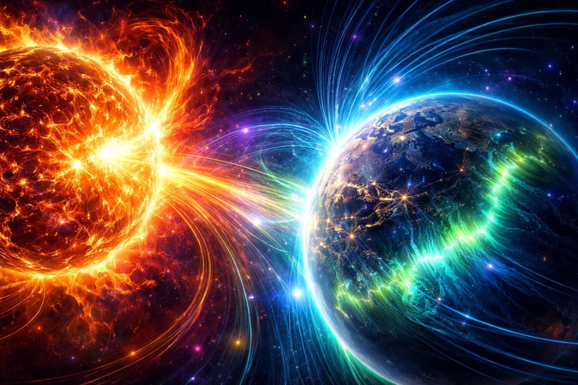 Magnetische Stürme am 8. Januar 2026 in Deutschland. Erfahren Sie alles über die aktuelle Prognose, gesundheitliche Auswirkungen auf den Blutdruck und technische Risiken.