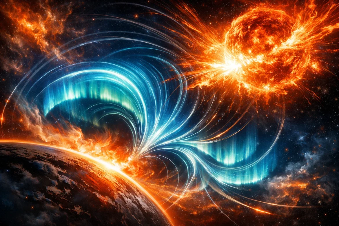 Aktuelle Magnetsturm-Prognose für den 10. Januar 2026. Erfahren Sie alles über gesundheitliche Risiken, Symptome und Schutzmaßnahmen bei hoher Sonnenaktivität.