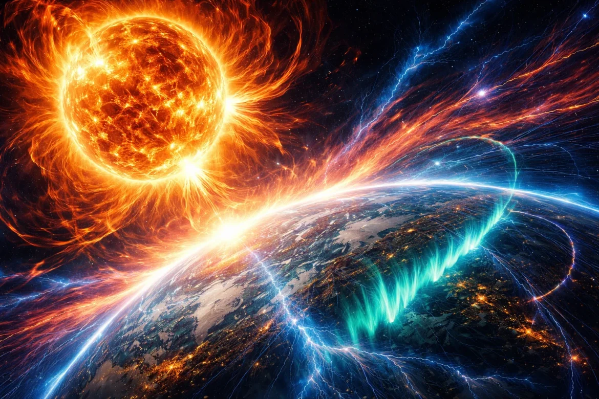 Aktueller Forecast zum Magnetsturm am 13. Januar 2026. Infos zu K-Index, Gesundheitssymptomen und Technikschutz für Deutschland. Jetzt lesen und vorsorgen.