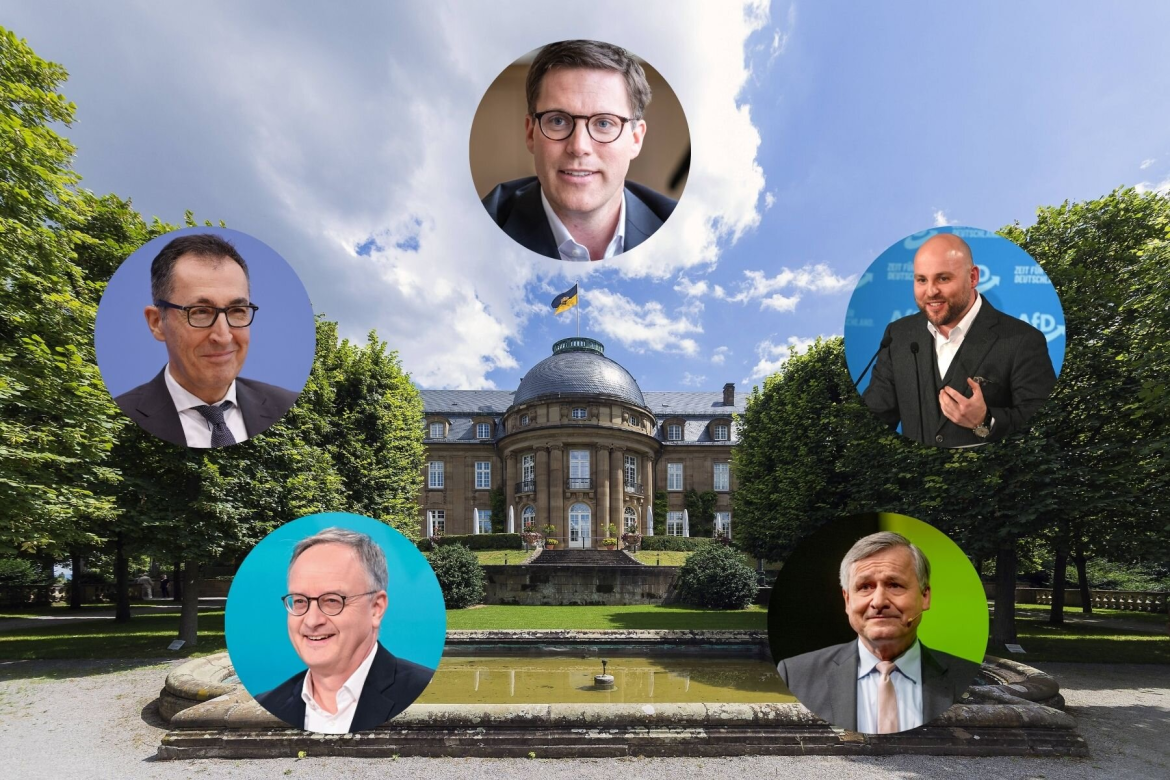 Landtagswahl Baden-Württemberg 2026: Özdemir und Hagel im Kopf-an-Kopf-Rennen, Wirtschaft als zentrales Wahlthema, FDP schwächer, AfD mobilisiert.