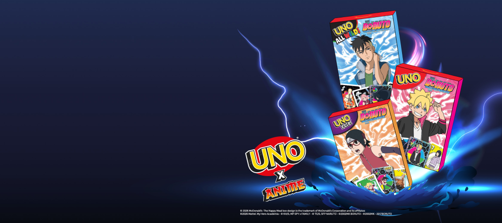 Wie spielt man UNO Flip Boruto von McDonald's in Deutschland 2026: Spielanleitung, Anyas Telepathie und Tipps