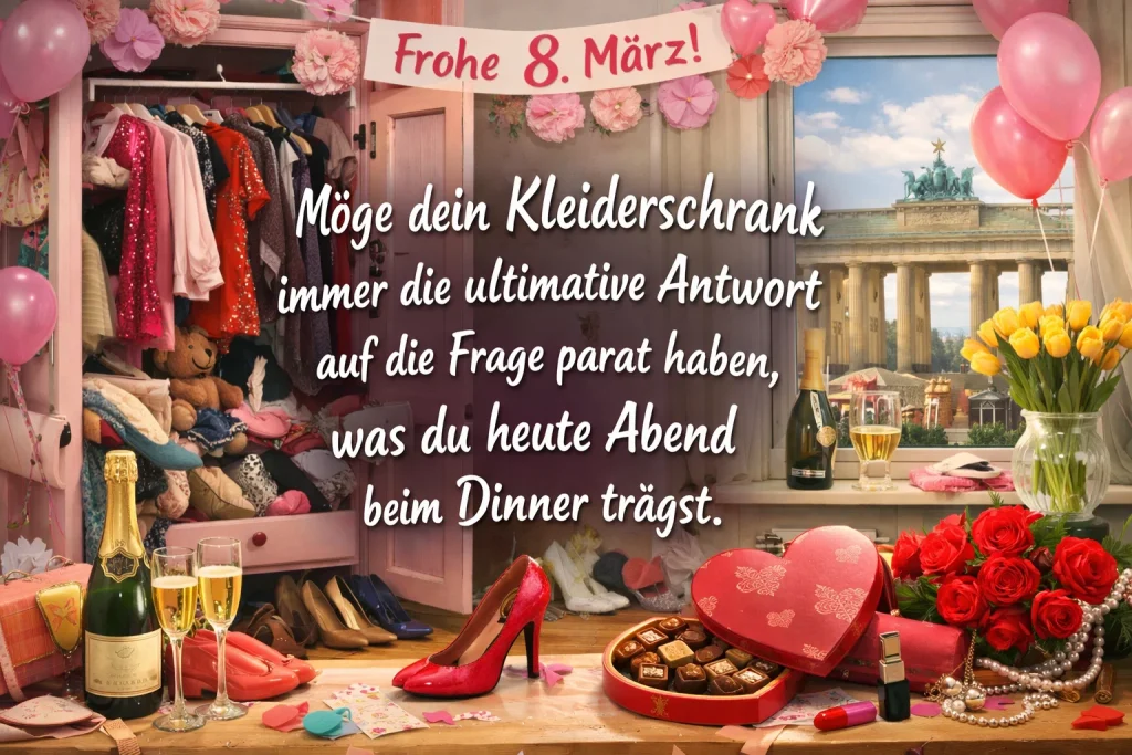 Wie man der besten Freundin zum 8. März 2026 gratuliert: Coole Texte und Humor