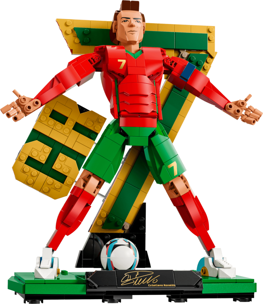 LEGO Fußballsets 2026: Lionel Messi, Cristiano Ronaldo und Mbappe als Kunststoff-Helden