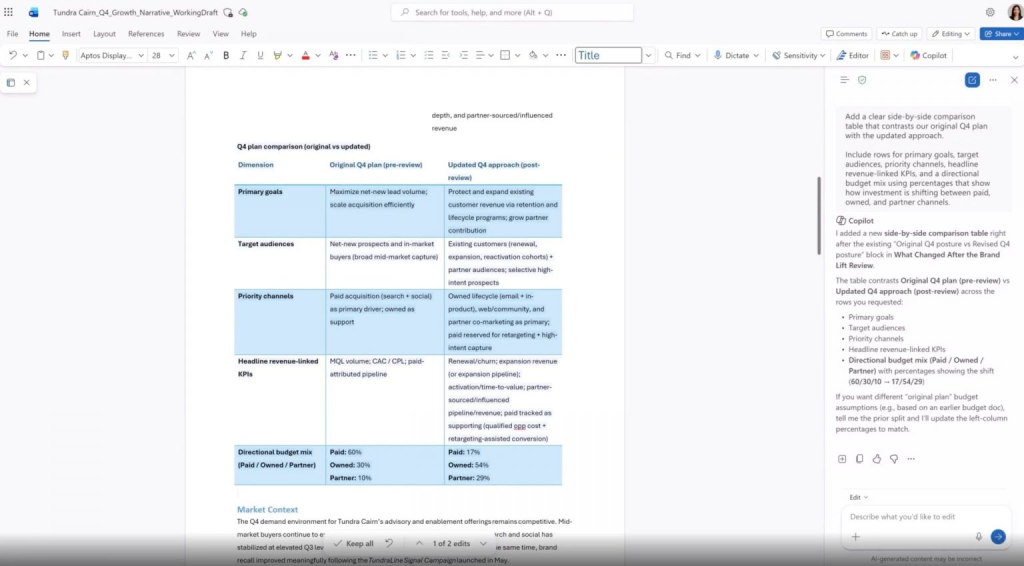 Microsoft Agent Mode in Word, Excel und PowerPoint: die neue Ära des Vibe-Workings beginnt