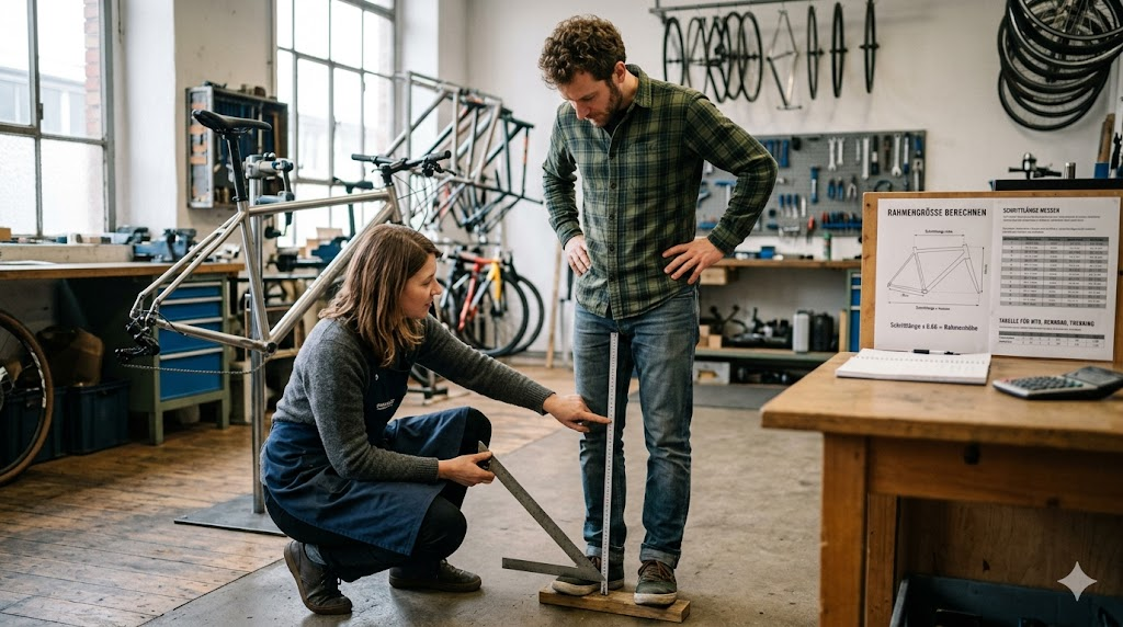 Fahrrad Rahmengröße berechnen: Tabelle und Formel für jedes Rad