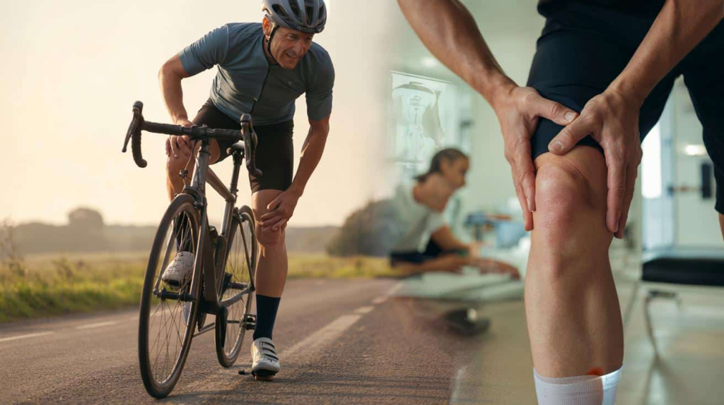 Knieschmerzen beim Radfahren: Ursachen und was wirklich hilft