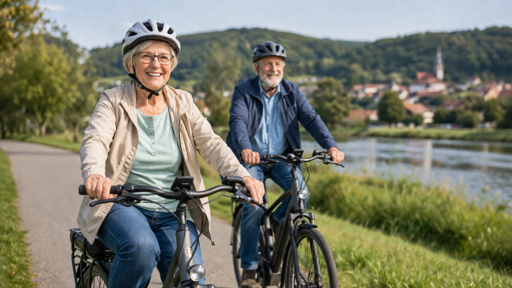 E-Bike für Senioren: Sichere Modelle mit tiefem Einstieg und Komfort