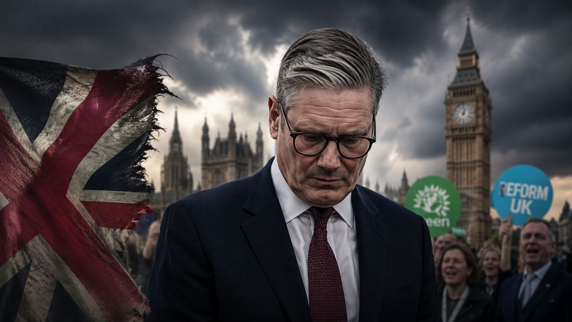 Premier Starmer kämpft um sein Amt. Labour erlebt nach den Kommunalwahlen schwere Verluste, während Reform UK und die Grünen profitieren.