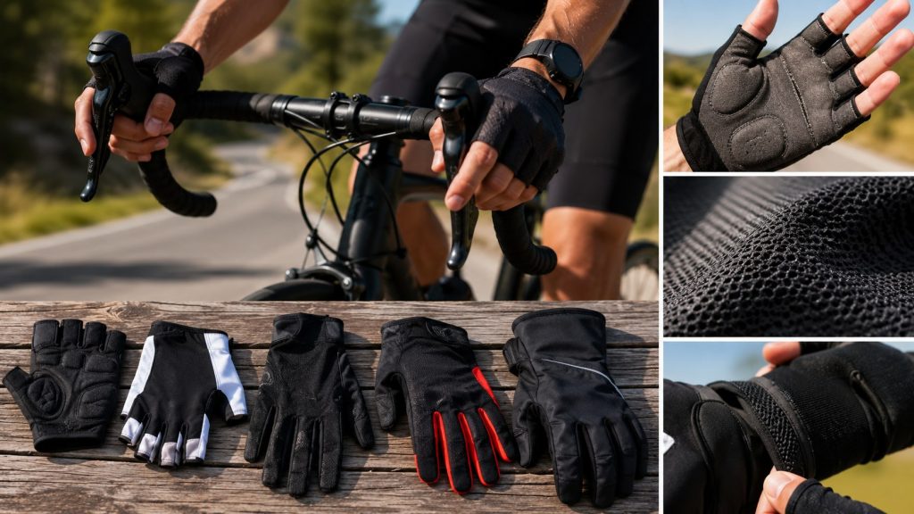 Fahrradhandschuhe auswählen: wichtige Unterschiede, Materialien und Passform