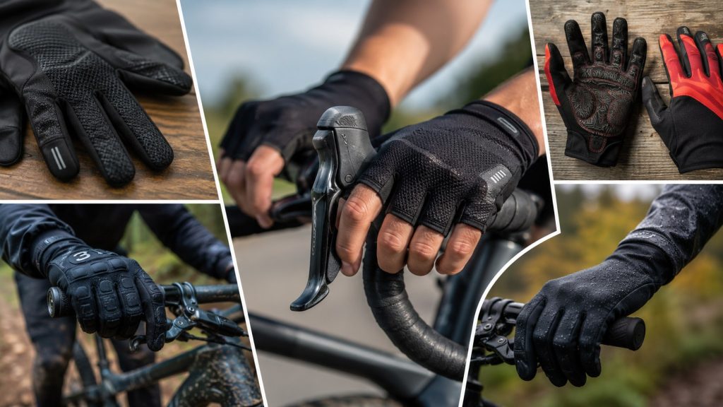Fahrradhandschuhe auswählen: wichtige Unterschiede, Materialien und Passform