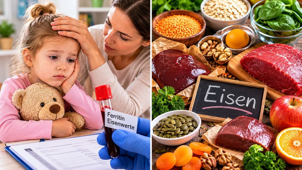 Eisenmangel bei kleinen Kindern: Symptome, Blutwerte und welche Ernährung wirklich hilft