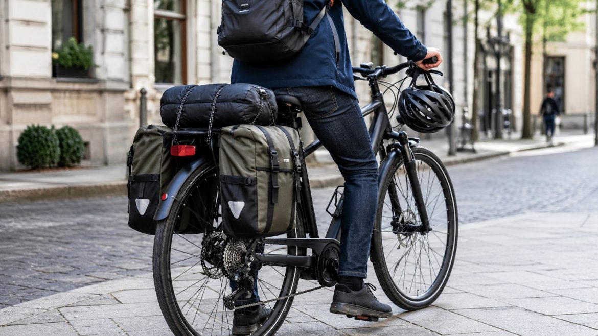 Last am Fahrrad befestigen: So sichern Sie Gepäck richtig, vermeiden Überladung und fahren mit Einkauf, Tasche oder Anhänger sicherer im Alltag.