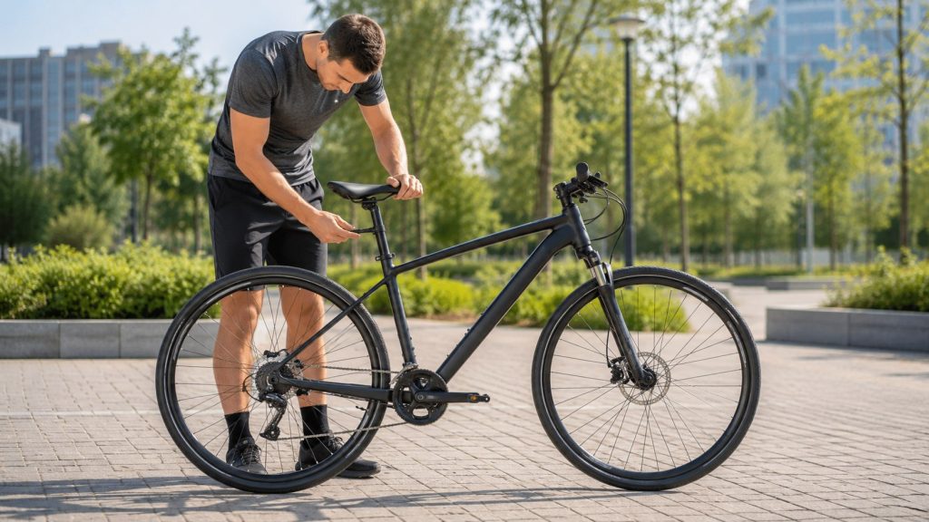 Fahrradsattel und Lenker richtig einstellen: So vermeiden Sie Schmerzen beim Fahren