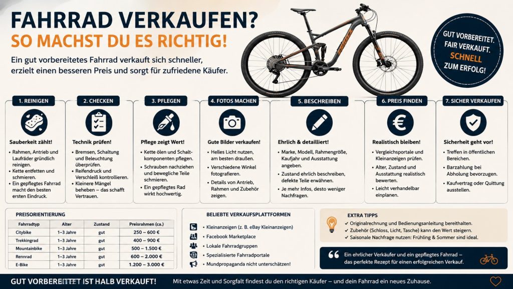 Fahrrad verkaufen: Der ultimative Leitfaden für eine erfolgreiche Verkaufsstrategie