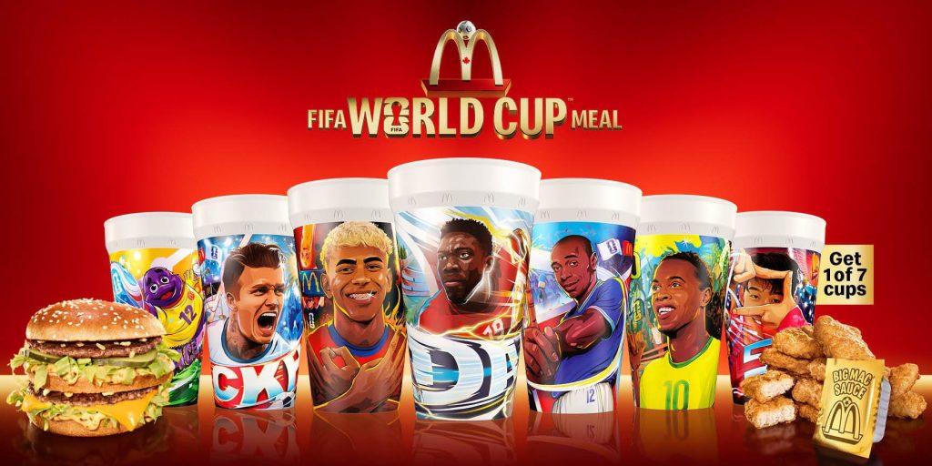 Wie bekommt man die McDonald’s WM Becher 2026? Komplette Kollektion mit Yamal und Beckham