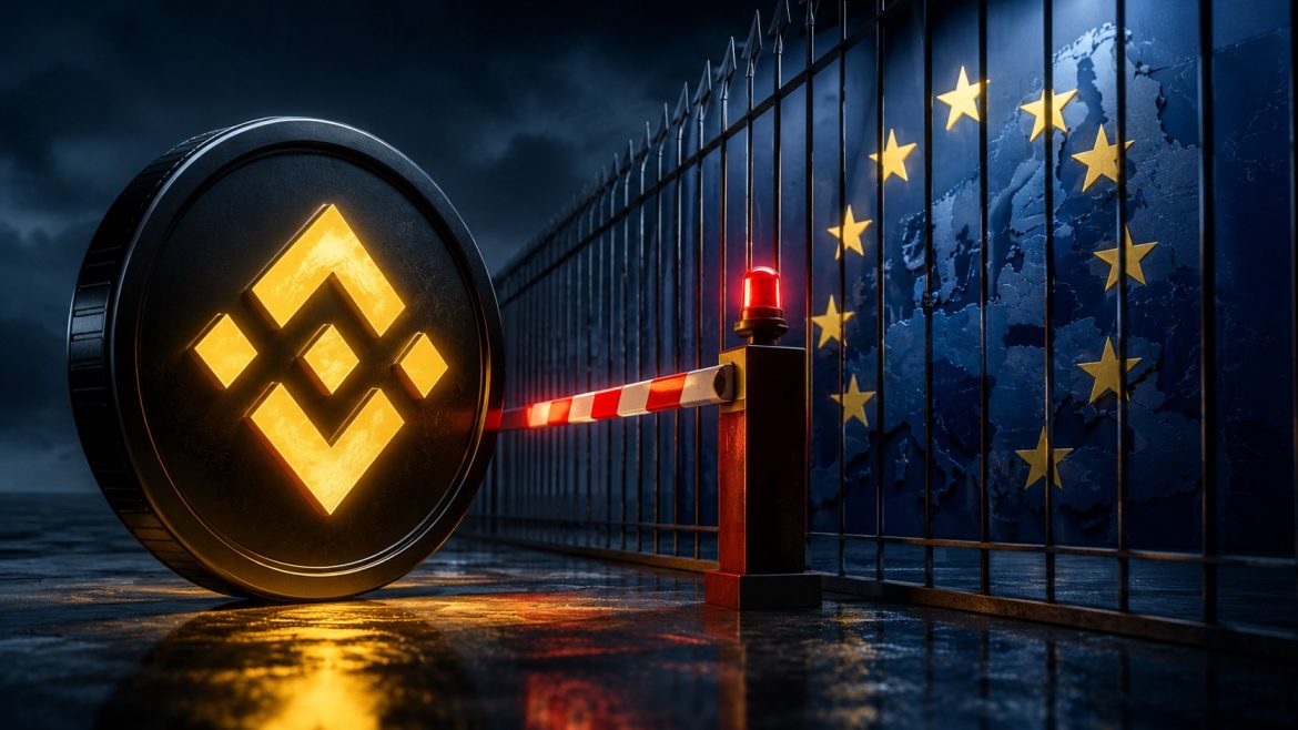 Binance stellt EU-Dienste ab 1. Juli 2026 ein, weil die MiCA-Lizenz fehlt. Kunden erhalten Hinweise zu Handel, Konten und Auszahlungen.
