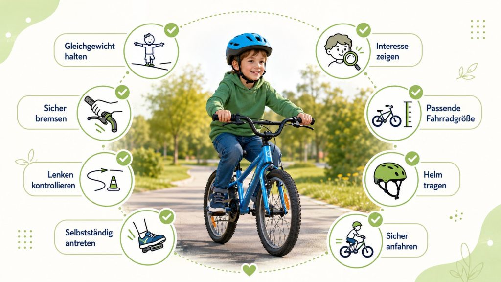 Wann ist ein Kind bereit fürs Fahrrad? 7 Zeichen zeigen den richtigen Zeitpunkt ohne Stützräder