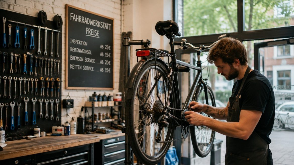 Fahrradwerkstatt Berlin günstig finden: aktuelle Preise 2026 für Inspektion, Reifen, Bremsen und E-Bikes sowie Tipps für Preisvergleich und Reparatur.