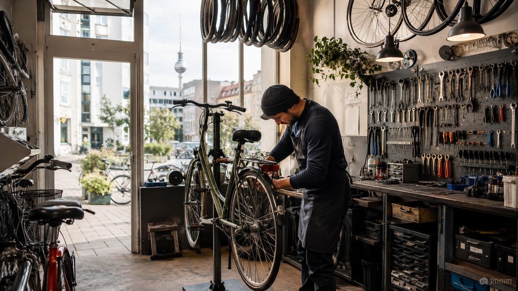 Fahrradwerkstatt Berlin günstig 2026: Inspektionen starten bei rund 40 Euro, doch Material kostet oft extra