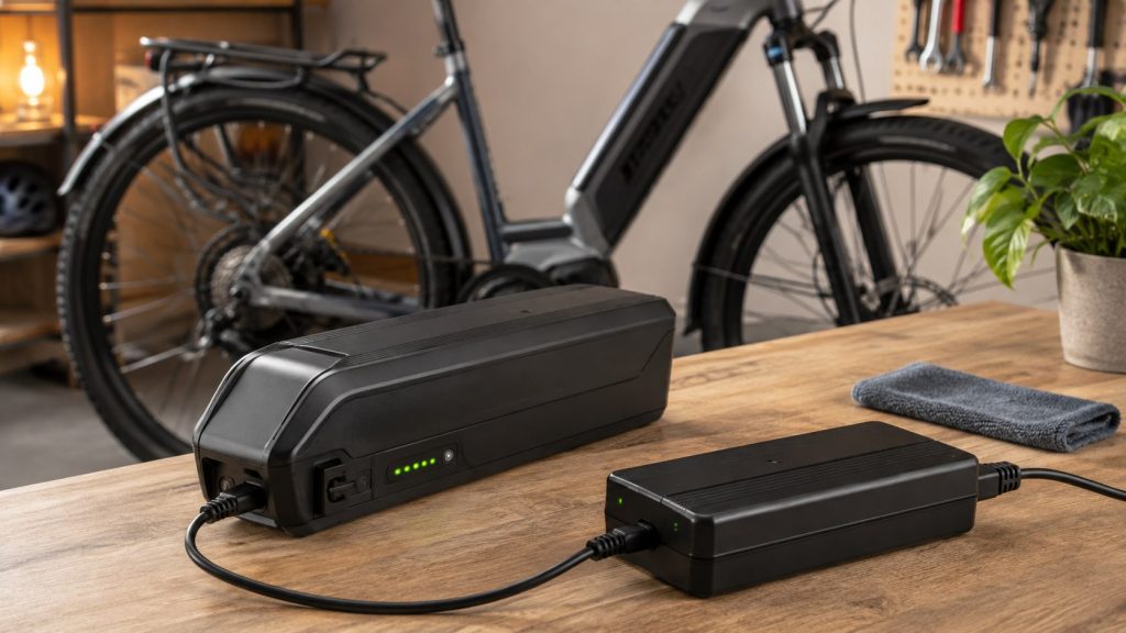 E-Bike-Akku richtig laden: So bleibt die Batterie sicher und leistungsfähig