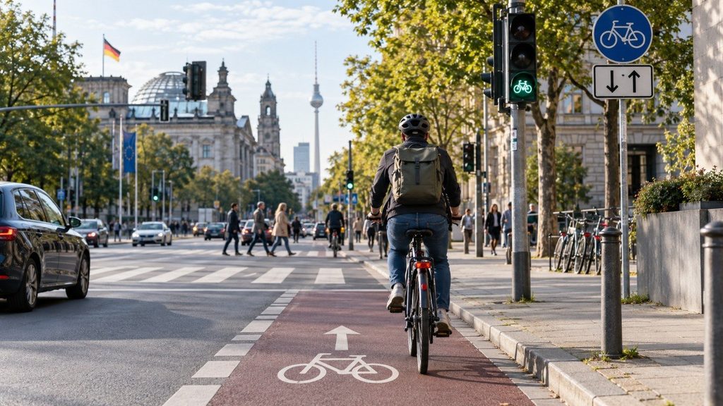 Fahrrad Regeln Deutschland 2026: 55 Euro fürs Handy und bis zu 180 Euro bei Rotlicht