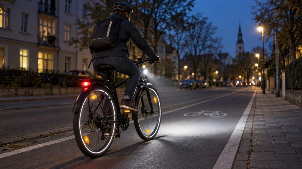 Fahrrad Beleuchtung Vorschriften Deutschland 2026: Welche Lampen und Reflektoren Pflicht sind, wann Licht eingeschaltet sein muss und welche Bußgelder drohen.