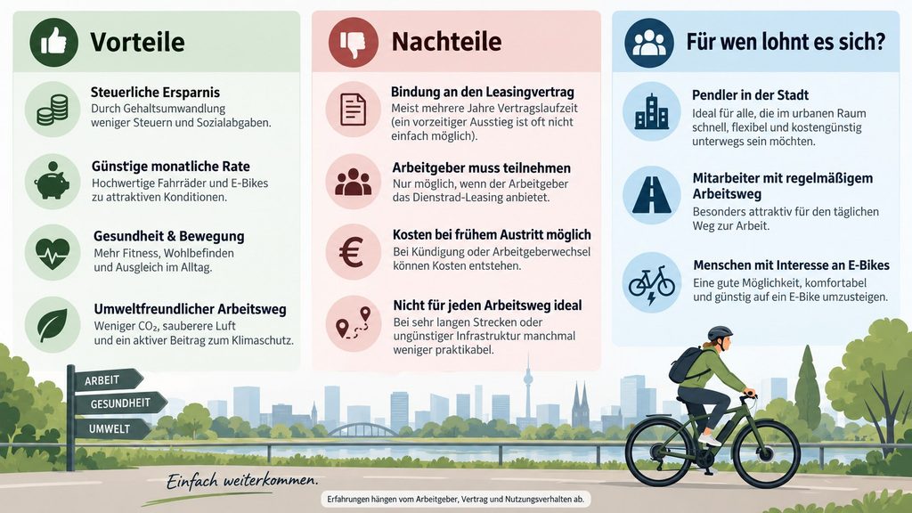 JobRad Deutschland 2026 im Kostencheck: 36 Monate Leasing, Steuervorteil und Risiken bei Kündigung