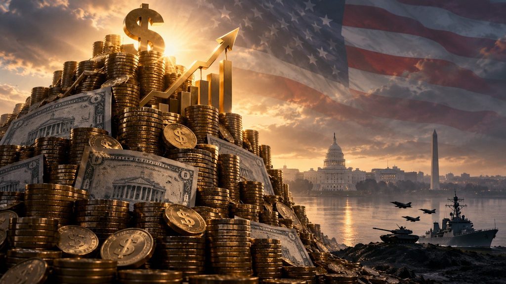 USA zahlen mehr Zinsen als für Verteidigung: US-Schulden steigen über 40 Billionen Dollar
