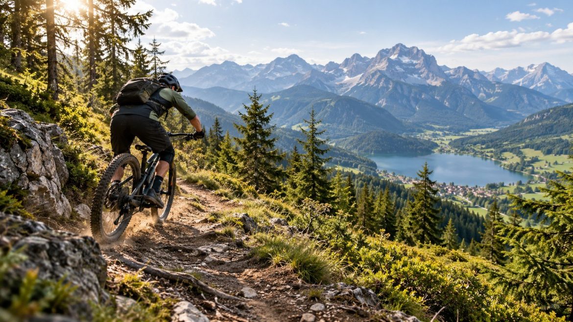 Mountainbike Deutschland: Die besten Regionen für Trails und MTB-Touren im Harz, Schwarzwald, Bayerischen Wald und in den Voralpen im direkten Vergleich.