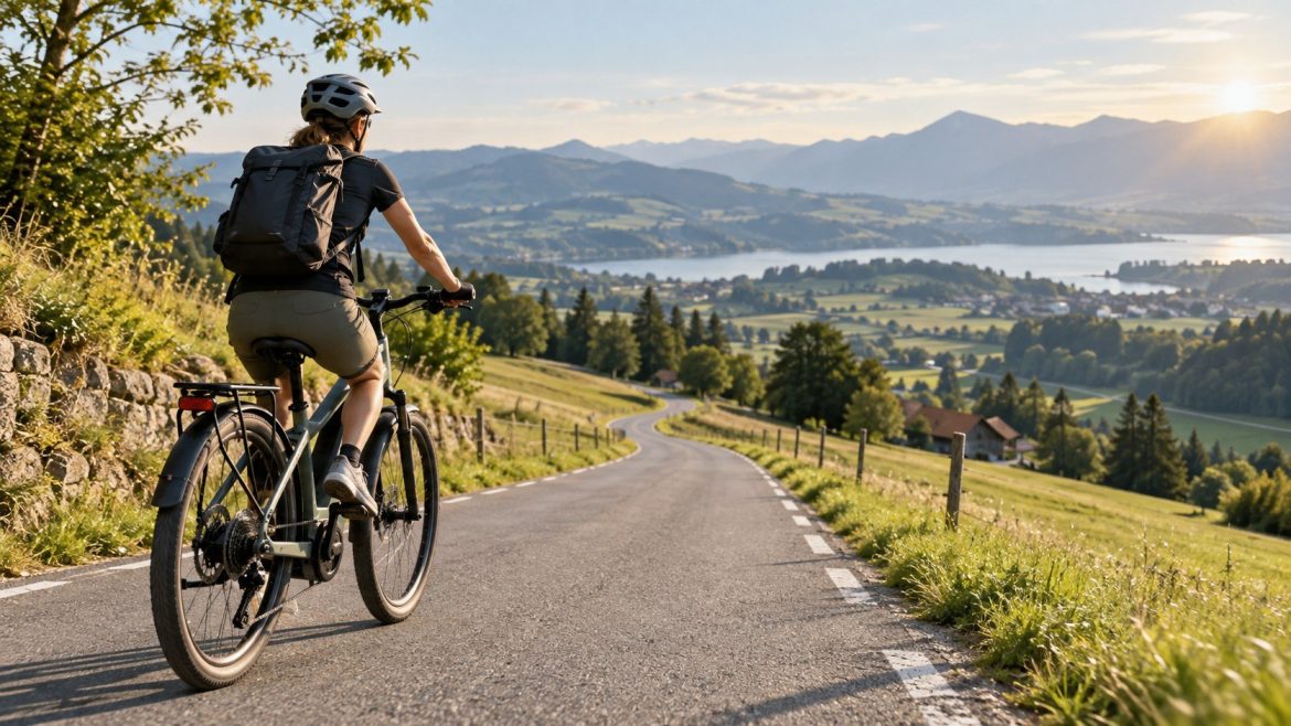 Wie weit kommt ein E-Bike mit einer Akkuladung? Realistische Reichweiten für 400 bis 800 Wh, Einfluss von Wetter und Gelände sowie Tipps für mehr Kilometer.