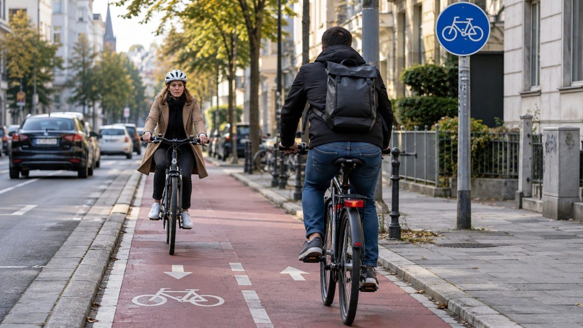 Falsch herum auf dem Radweg fahren: Wann Gegenrichtung erlaubt ist, welche Schilder gelten und welche Bußgelder von 20 bis 35 € drohen.
