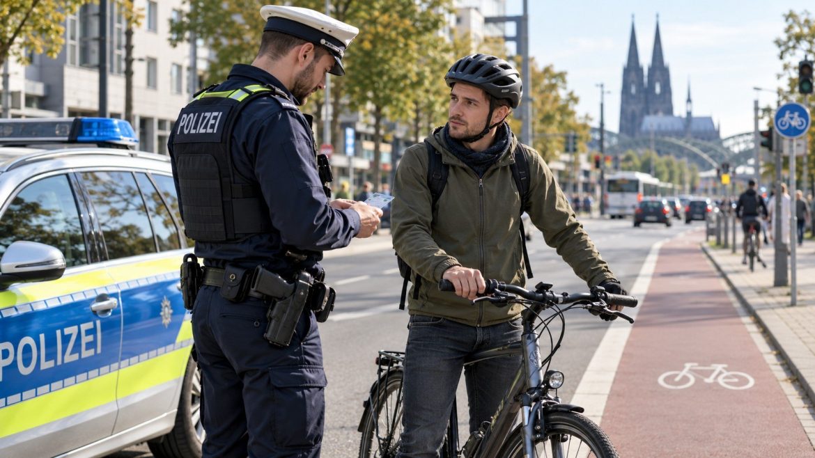 Darf die Polizei Fahrradfahrer kontrollieren? Diese Rechte gelten bei Fahrradkontrollen, Ausweis, Licht, Alkoholtest, Blutprobe, MPU und Pedelec.