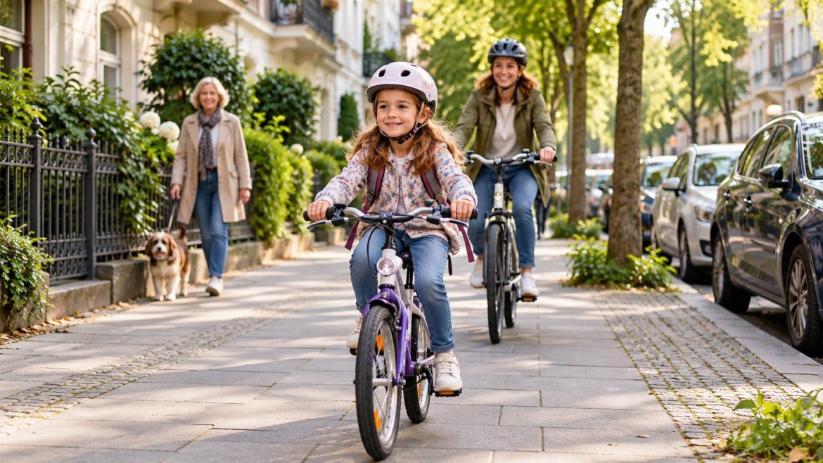 Welche Regeln gelten für Kinder auf dem Fahrrad? Gehweg, Radweg, Altersgrenzen, Begleitung, Helmpflicht und sichere Ausstattung nach deutscher StVO erklärt.