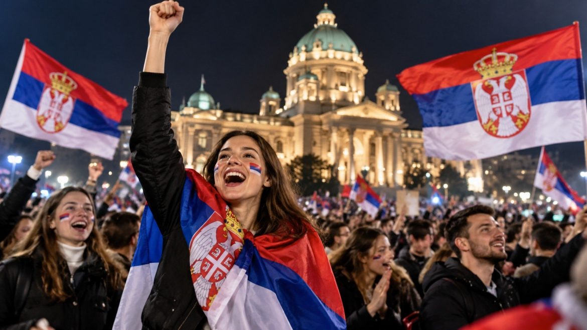 Parlamentswahl in Serbien: Studentenliste gewinnt 52,71 Prozent und 140 Mandate. Nach Vučićs Niederlage bleibt die künftige Regierung offen.