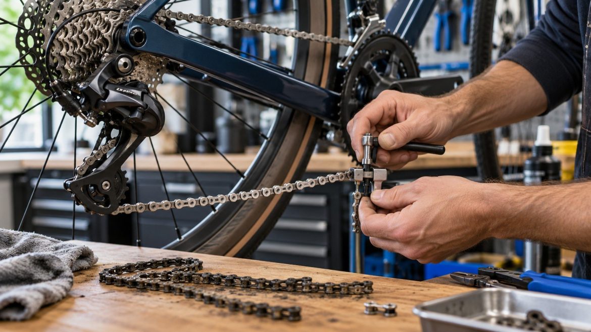 Fahrradkette wechseln: Wann ist sie verschlissen? So prüfst du 0,5 % und 0,75 % Verschleiß, erkennst Schäden und erfährst die Kosten 2026.